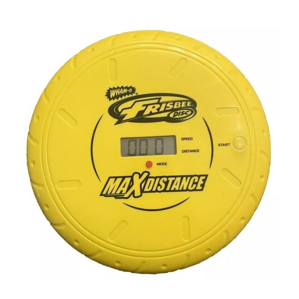Wham-O Whamo 2015 Frisbee Disc Max Distance & Speed LED Display 10" New Battery!